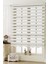Modern Soft Bambu Zebra Perde Alüminyum Kasalı - Krem 1