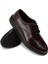 Deri Bordo Comfort Günlük Erkek Ayakkabı - 01841MBRDP02 3