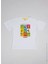 Baskılı Beyaz Erkek Çocuk T-Shirt HRBTXT103 3