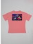 Baskılı Pembe Kız Çocuk T-Shirt HRBTXT007 3