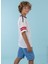 Baskılı Beyaz Erkek Çocuk T-Shirt HRBTXT003 2