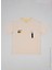 Baskılı Krem Erkek Çocuk T-Shirt HRBTXT004 4