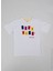 Baskılı Beyaz Erkek Çocuk T-Shirt HRBTXT104 3