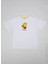 Baskılı Beyaz Erkek Çocuk T-Shirt HRBTXT109 3