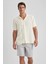 Regular Fit Keten Görünümlü Şort B1974AX23SM 3