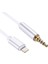 Lightning Ses Çıkışlı Cihazlar ile Uyumlu Lightning To Aux, 1 mt Lightning 3.5 mm Aux Çevirici, Aux Ses Kablo 1