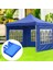 1pc - Yukarı Kanopi Yan Duvarı Paneli Çardak Duvar 2x3m Mavi (Yurt Dışından) 4