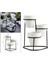 Metal Stand Minyatür Balkon Hediye Koleksiyonu İle Etli Tencereler Siyah A (Yurt Dışından) 4