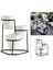 Metal Stand Minyatür Balkon Hediye Koleksiyonu İle Etli Tencereler Siyah A (Yurt Dışından) 5
