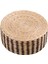 Gölge Zemin Yastık Dokuma Saman Cattail Rattan Yoga Koltuk Yastık Dekor 45x20cm (Yurt Dışından) 1
