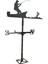 Paslanmaz Çelik Weathervan Çit Montaj Havai Kepçeli Bahçe Dekor 50 Cm Boyunda Balıkçı (Yurt Dışından) 2