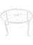 Metal Bitkiler Stand Flowerpot Tutucu Pot Vazo Tutucu Rafı, Beyaz (Yurt Dışından) 1