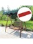 Salıncak Yastık Bahçe Mobilyaları Açık Mekan Dekorat Kırmızı 150x50cm (Yurt Dışından) 3