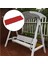 Salıncak Yastık Bahçe Mobilyaları Açık Mekan Dekorat Kırmızı 150x50cm (Yurt Dışından) 4