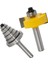 Çimentolu Karbür 8mm Rabbet Yönlendirici Bit & 6 Rulmanlar Ahşap Işler Için Set (Yurt Dışından) 2