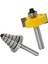 Çimentolu Karbür 8mm Rabbet Yönlendirici Bit & 6 Rulmanlar Ahşap Işler Için Set (Yurt Dışından) 3