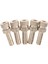 5pcs 0.3mm Düşük Basınçlı Nozul 6mm Sis Memesi Sulama Aracı Iki 0.3mm (Yurt Dışından) 4