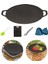 Barbekü Barbekü Griddle Pişirme Yapışmaz Hafif Silin Aile Toplantıları Yürüyüş 38cm (Yurt Dışından) 4