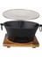 Kömür Izgara Yuvarlak Firepit Şömine Fırını Ahşap Yanan Kamp Barbekü L (Yurt Dışından) 1