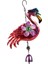 Metal Flamingo Rüzgar Kapalı Açık Dökme Dekorasyon Mavi Şapka Için (Yurt Dışından) 2