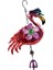 Metal Flamingo Rüzgar Kapalı Açık Dökme Dekorasyon Mavi Şapka Için (Yurt Dışından) 4