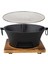 Kömür Izgara Yuvarlak Firepit Şömine Fırını Ahşap Yanan Kamp Barbekü L (Yurt Dışından) 3