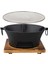 Kömür Izgara Yuvarlak Firepit Şömine Fırını Ahşap Yanan Kamp Barbekü L (Yurt Dışından) 5