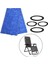 Recliner Yedek Kumaş Dayanıklı Sandalye Kamp Arka Bahçe Çiçek + Ip (Yurt Dışından) 5