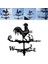 Weather Vane Açık Bahçe Bahçesi Profesyonel Çatı Dekorasyon El Sanatları (Yurt Dışından) 5