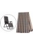 Recliner Yedek Kumaş Nefes Alabası Sandalye Lounge Plajı (Yurt Dışından) 5