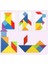 (Demir Kutu Ambalaj) 3D Ahşap Desen Hayvan Jigsaw Puzzle Renkli Tangram Oyuncak Çocuklar Montessori Erken Eğitim Sıralama Oyunları Oyuncaklar Çocuk Hediye (Yurt Dışından) 4