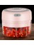Elektrikli Gıda Kırıcı Mini Sarımsak Basın Sarımsak Sebze Kıyıcı Mutfak Ezilmiş Sarımsak Zencefil Ezilmiş Biber (Pembe, 250ML) (Yurt Dışından) 5