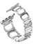 Lüks Metal Elmas Bilezik Apple Watch Band Için Iwatch Paslanmaz Çelik Döngü Bilek Kayışı | Izle Bantları (Yurt Dışından) 1