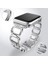 Lüks Metal Elmas Bilezik Apple Watch Band Için Iwatch Paslanmaz Çelik Döngü Bilek Kayışı | Izle Bantları (Yurt Dışından) 2