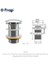 Frap Yenı Küvet Drenaj Banyosu Havzası Taşma Delik Lavabo Dokunun Push Button Pop Up Atık Fiş Oluklu Mutfak Lavabolar Drainks F65 3 F65 4 | Banyo Donanım Setleri (Yurt Dışından) 2