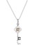 Anahtar Çiçek Kolye Kız Arkadaşlar Collier Doğum Günü Sevgililer Günü Uzun Zincir Kadınlar Için 100% Gerçek Gümüş S925 Kolye | Zincir Kolyeler (Yurt Dışından) 1