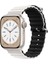 Apple Watch 38-40-41MM Krd-28 Ocean Çift Renkli Beyaz Kordon 2
