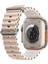 Apple Watch 42-44-45-49MM Krd-28 Ocean Çift Renkli Krem Kordon 1