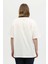 Unisex Kırmızı %100 Pamuk Baskılı Oversize Dik Yaka Örme T-Shirt 4