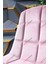 2 Krom Ayaklı Çalışma Koltuğu (Pembe Kumaş) 4