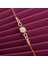 925 Ayar Zirkon Taşlı Baget Bileklik Rose Gold 3