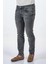 Slim Fit Dar Paça Açık Gri Erkek Kot Pantolon L719053CM 2