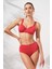 Herve Toparlayıcı Balenli Bikini Kırmızı 231230 1