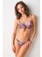 Maya Dolgulu Bikini Tek Üst Leopar 239101-D 1