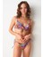 Maya Dolgulu Bikini Tek Üst Leopar 239101-D 2