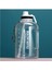 Yuekedaturqusio 2.2l Büyük Kapasiteli Su Şişesi - Pembe/Yeşil (Yurt Dışından) 1