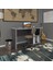 Kenzlife ofis masası miyamoto gri sağ 75*160*60 raflı dolap bilgisayar çalışma masası 2