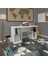 Kenzlife ofis masası masi oka byz 75*150*60 raflı dolap çiftli bilgisayar çalışma masası 1