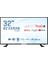 OV32300 32" 81 Ekran Uydu Alıcılı HD Ready Smart LED TV 1