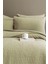 Issimo Home Savanna Sage Tek Kişilik %100 Pamuk Poplin Yatak Örtüsü Seti 1